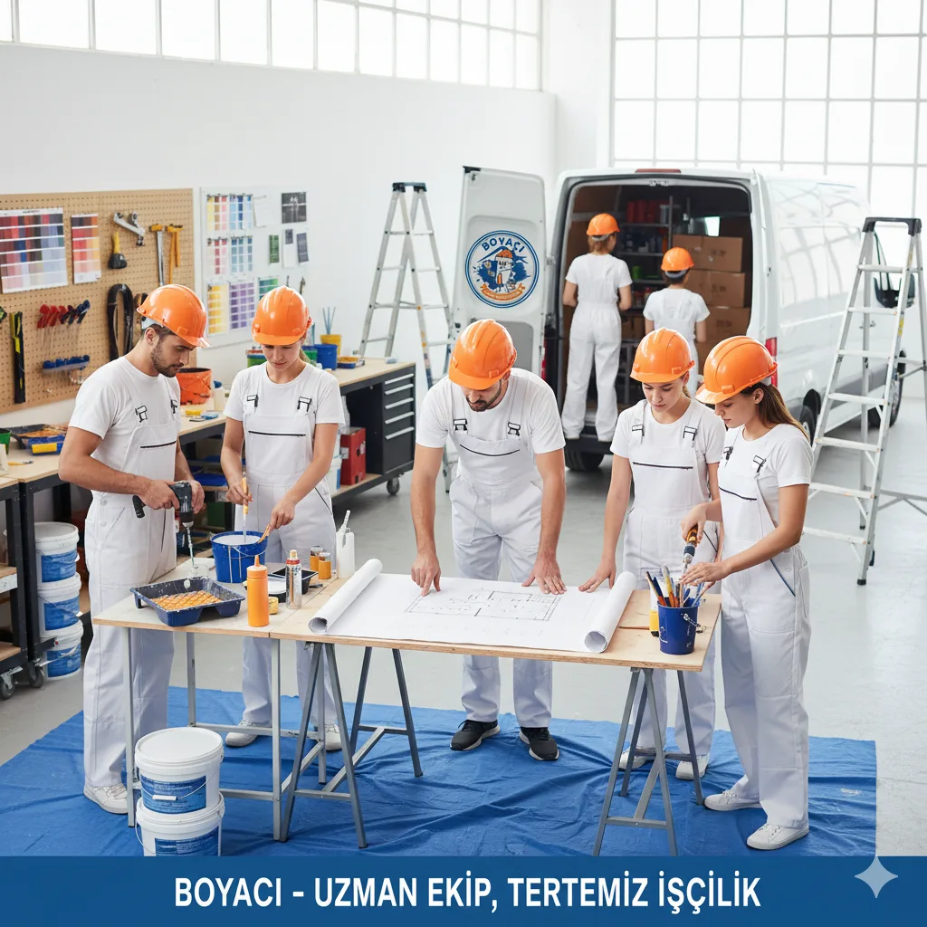 Denizli Boyacı Ömer Usta - Tecrübeli Ekip
