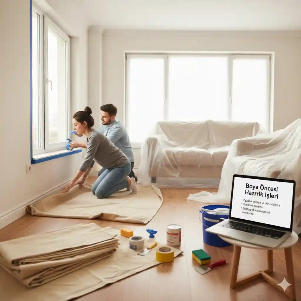 Boya Öncesi Hazırlık İşleri