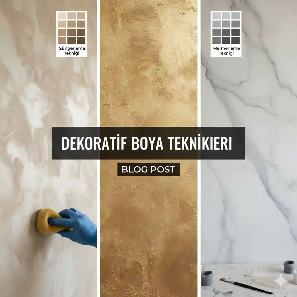 Dekoratif Boya Teknikleri