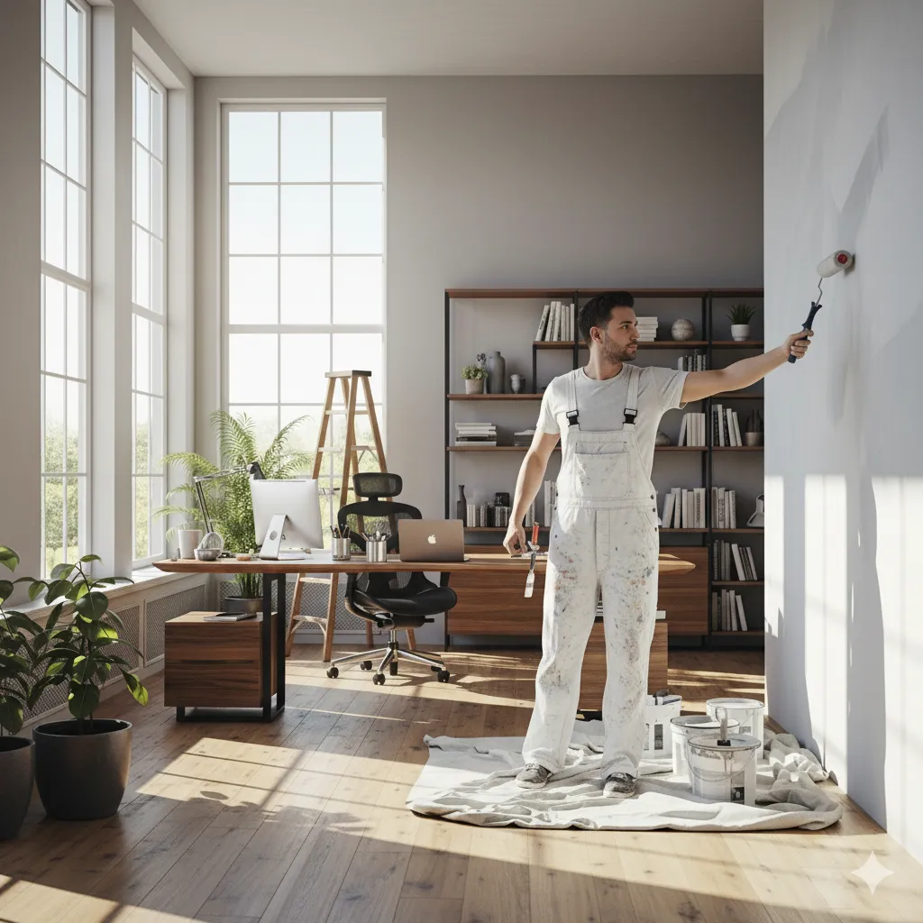 Denizli Ofis Binası Boyama